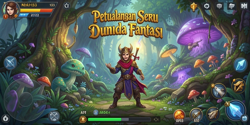 Tampilan menakjubkan dari gameplay API33 yang memikat.