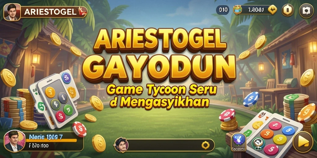 Tampilan gameplay ARIESTOGEL yang menantang dan menarik.