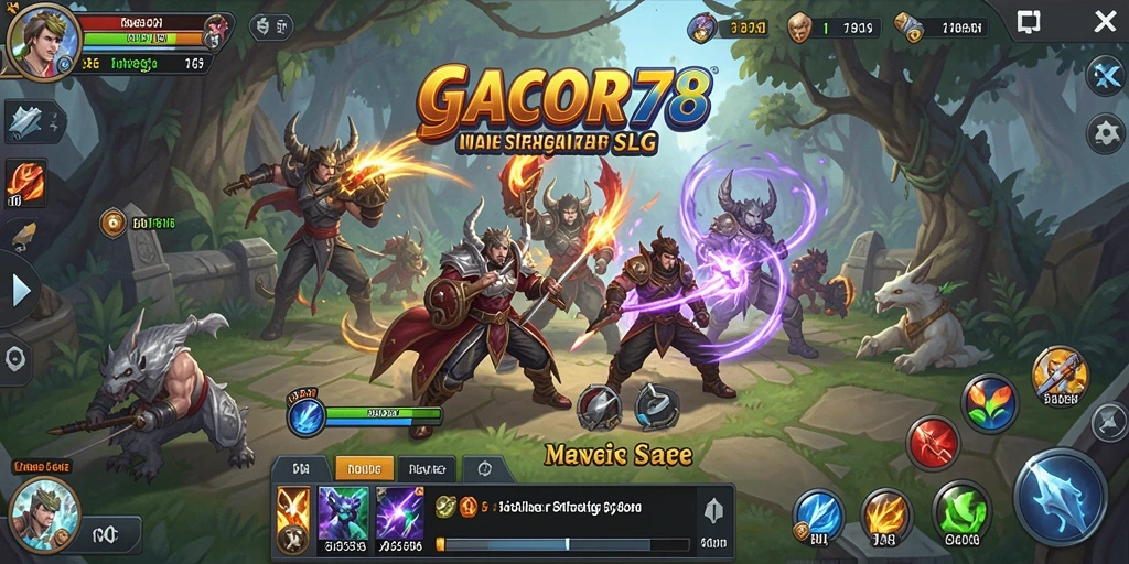 Tampilan gameplay GACOR78 yang menarik dan strategis.