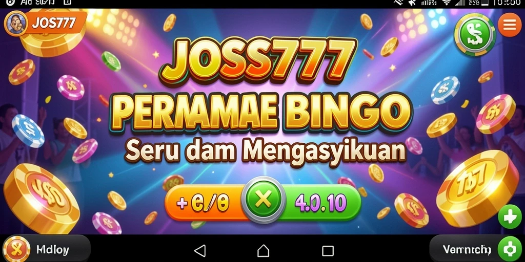 Tampilan menarik dari gameplay JOSS777 yang menyenangkan.