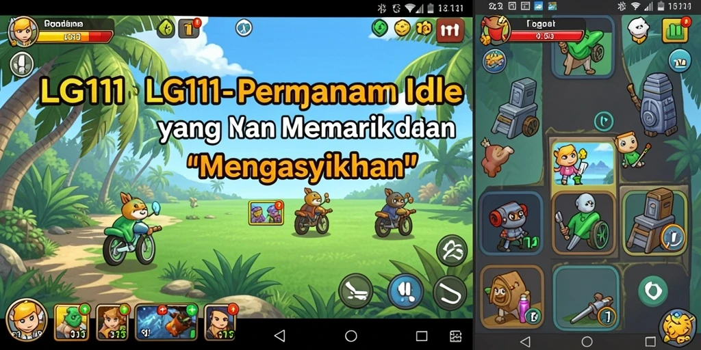 Tampilan gameplay LG111 yang menarik dan interaktif.