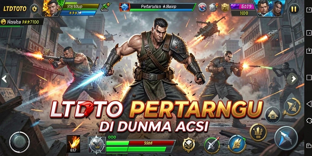 Gameplay LTDTOTO menunjukkan aksi seru dan mengasyikkan.