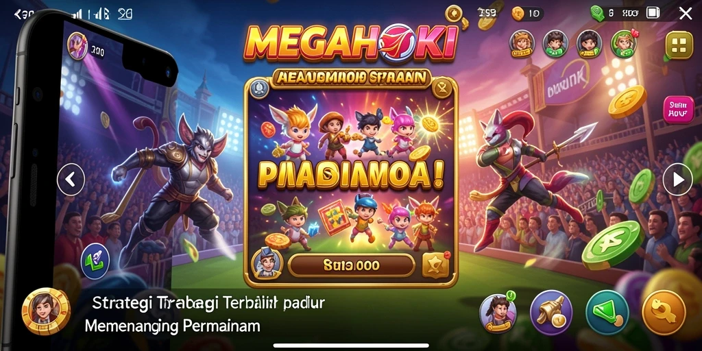 Tampilan gameplay <strong>MEGAHOKI</strong> yang mengasyikkan dengan strategi mendalam.