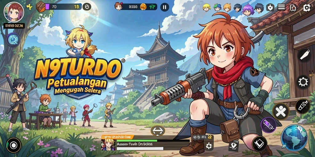 Tangkap momen seru dalam gameplay N9TURBO yang penuh aksi.