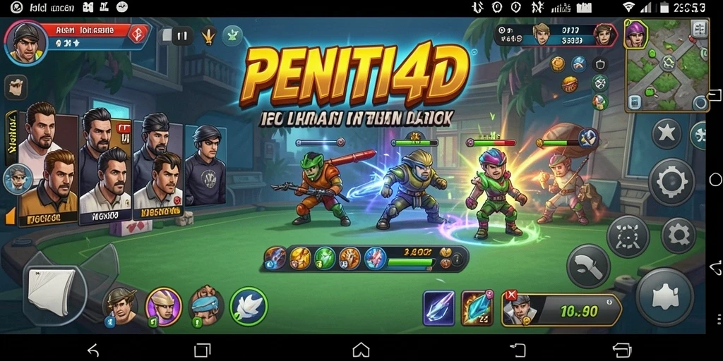 Tampilan antarmuka PENITI4D yang modern dan intuitif.